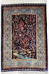 Tree Of Life Exceptionally Fine Persian Silk Carpet